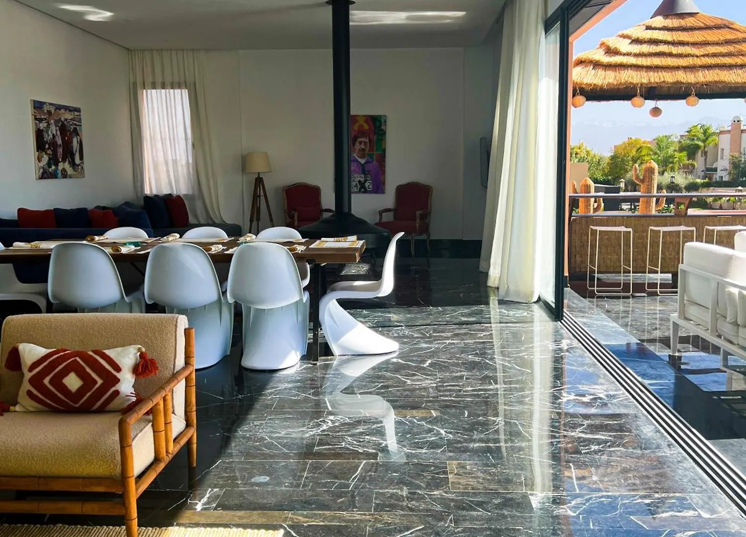 Villetta Rossa, Amelkis Golf. Marrakesh Villa